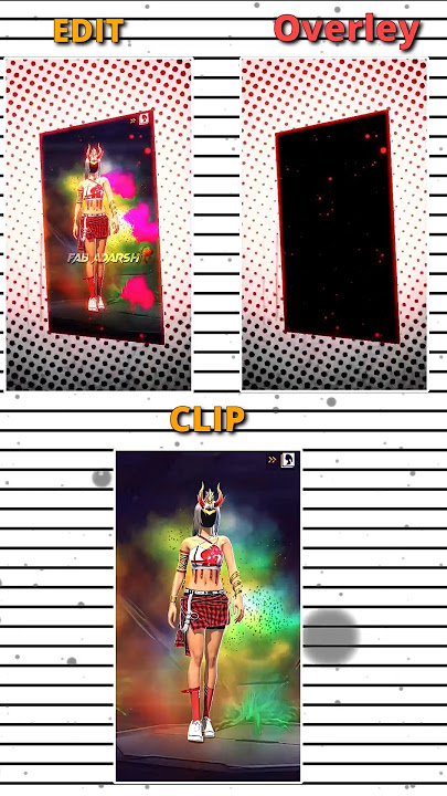 Smooth Laal Pari X Overlay ❤🤡 #shorts #shortsfeed #freefire #xml #fabadarsh