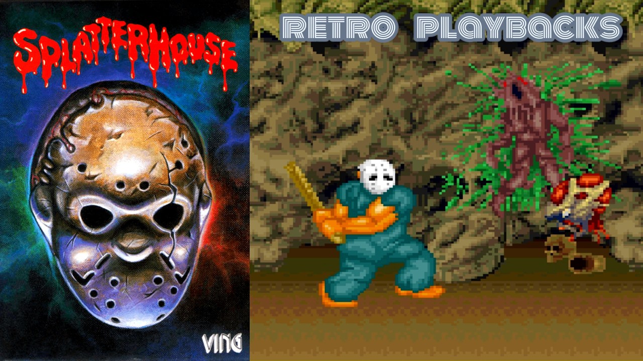 SPLATTERHOUSE スプラッターハウス　FMタウンズ Dual Play - Splatterhouse (Turbo Grafx + FM Towns longplay) - YouTube