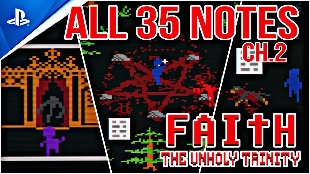 Collectible Guide for All 35 Notes for Faith Ch. 2 l Complete 3