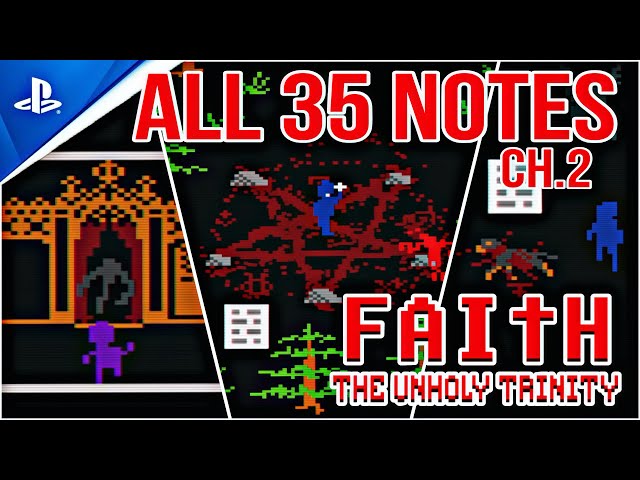 Collectible Guide for All 35 Notes for Faith Ch. 2 l Complete 3