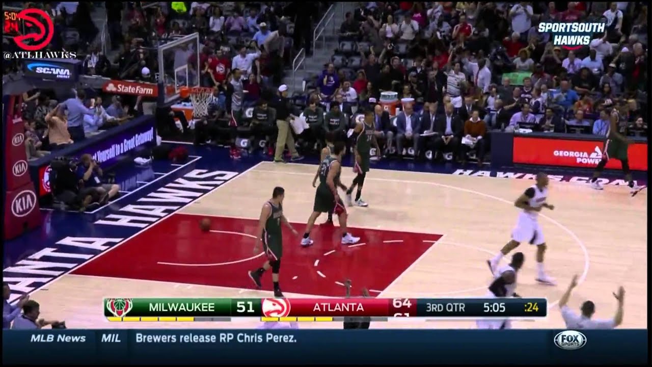 Kyle Korver 11 points in 65 seconds
