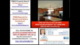 22942 106th Place SE | WA | 98031 | Tim Pritchett | 253-444-4764 | Kent Homes