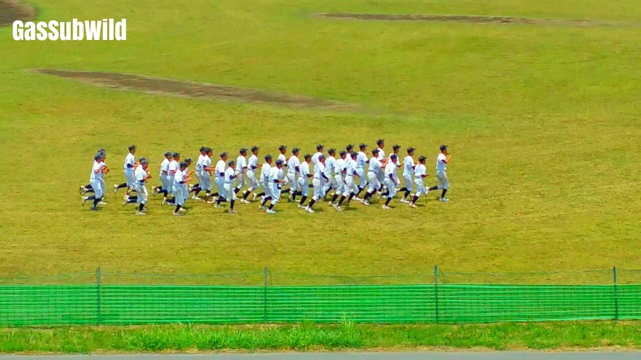 6 13 17 Japanese baseball kids warming up like army Tokyo Japan YouTube