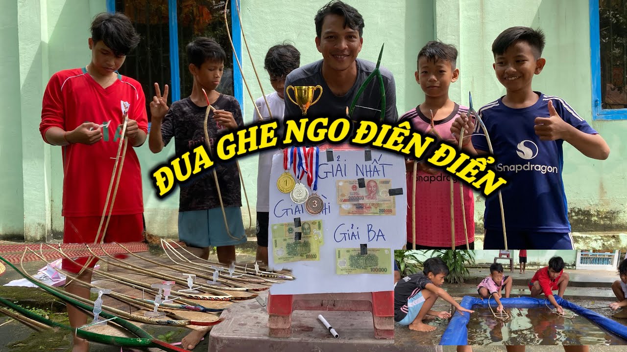 Giải Đua Ghe Ngo Điên Điển Nhân dịp Ocomboc Của Team A Khánh Tv