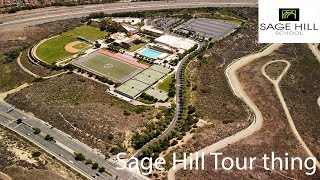 Taking a Tour around Sage Hill School- Daniel and Aiden