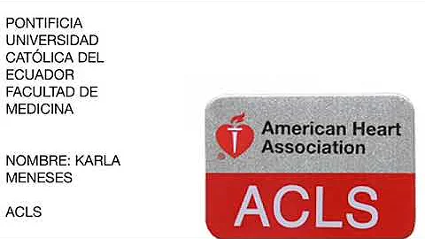 ACLS Karla Meneses