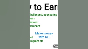 Many Ways to Make Money with SFI