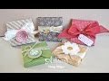 Treat box using the Stampin' Up Gift Box punch board