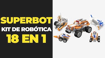 SUPERBOT - Kit de robótica programable para niños 👨🏼‍🔧⚙️ [ RCTecnic - Robot RC ]