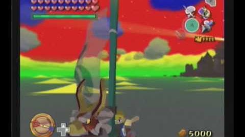 Wind Waker Action Replay Fun- Link on Acid