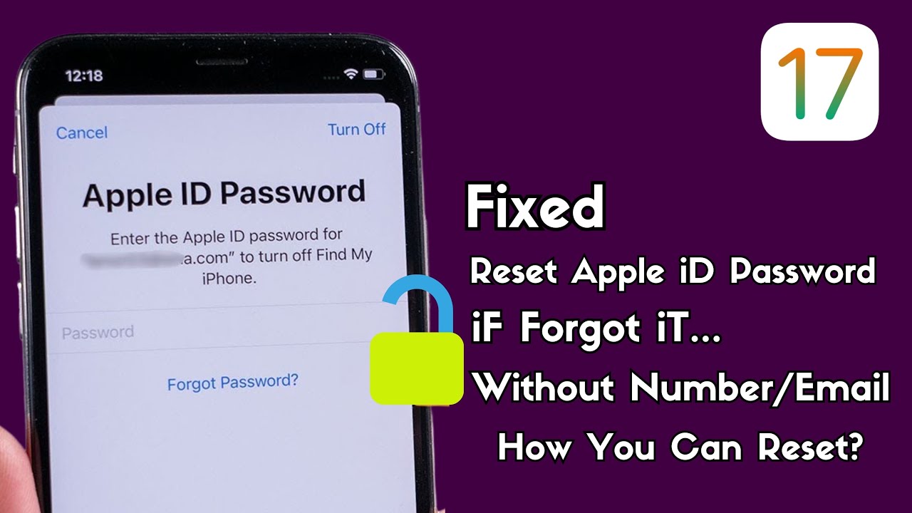 How To Reset Apple iD Password ! 2024 YouTube