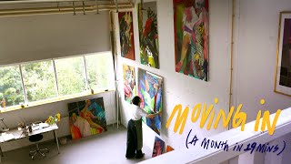 Moving into My Biggest ART STUDIO YET ✸ A MOVING VLOG
