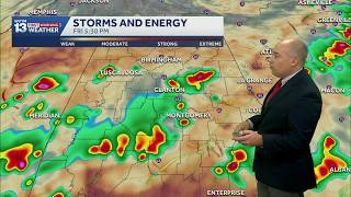 Alabama Impact: Intense Thursday night storms, more storms to the south Friday and drier for the ...