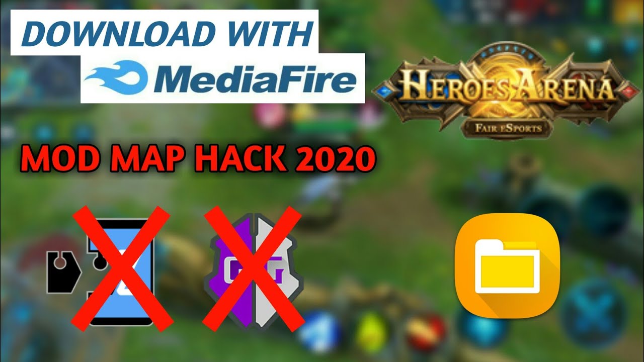 100 WORK!! HEROES ARENA MOD MAP HACK NEW VERSION 2020.