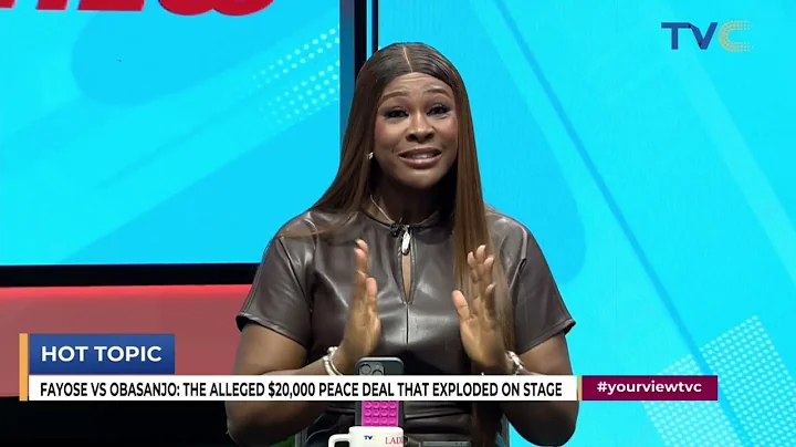 It's Not A Good Behavior - Amaka Reacts To Obasanjo Outburst On Fayose