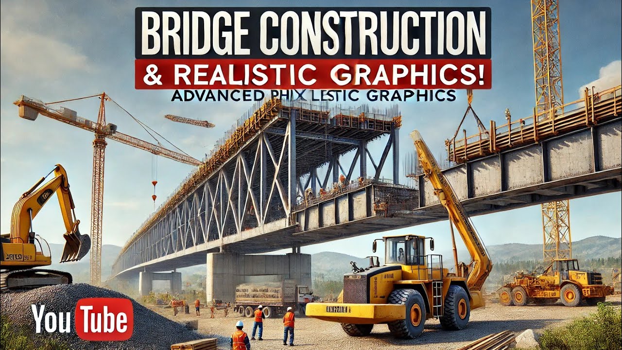 Bridge Construction Simulator 2025 Advanced Physics & Realistic