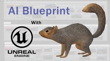Medhue Squirrel with AI inside of Unreal Engine!