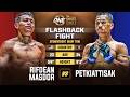 MALAYSIAN SENSATION 🇲🇾🤩 Rifdean Masdor vs. Petkiattisak | Muay Thai Full Fight