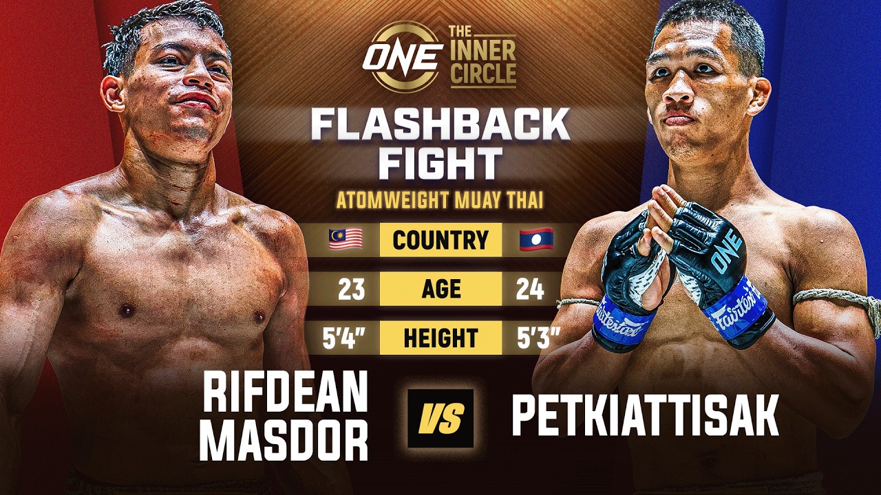 MALAYSIAN SENSATION 🇲🇾🤩 Rifdean Masdor vs. Petkiattisak | Muay Thai Full Fight