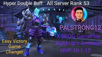 X-Borg Best Build & Fighter Emblem GamePlay MLBB