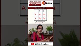Autosomal Dominant Inheritance: Teaser 🌟 #vbanatomy