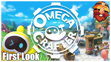 Automation, programming, and open world survival! | Omega Crafter First Look