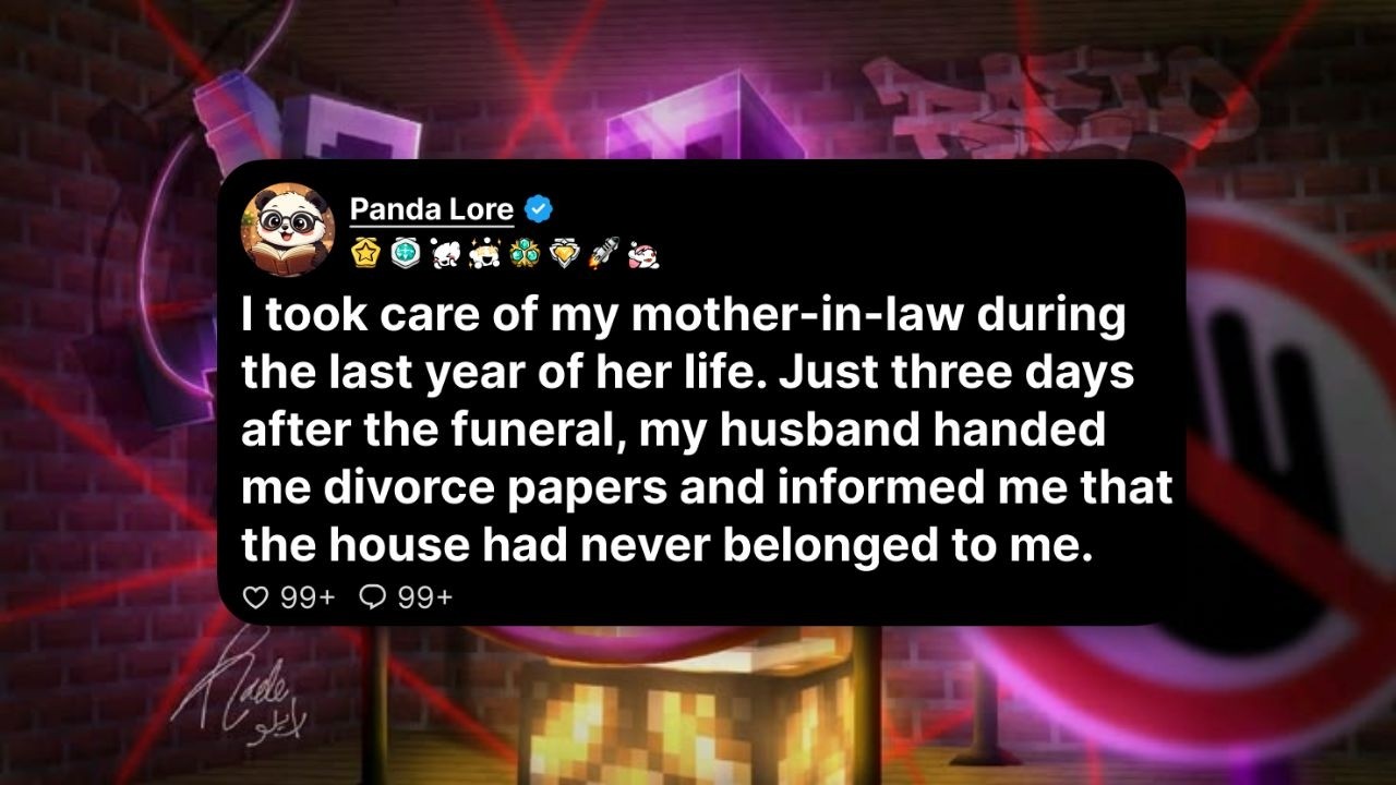 Three days after I buried my mother-in-law, my husband slid divorce papers across the table and said, “The house was never yours. I want you out by the end of the month.” I had spent the last year...