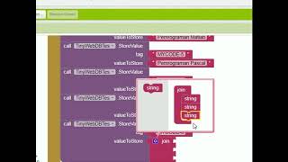 Penyimpanan Data Menggunakan Tiny Web DB