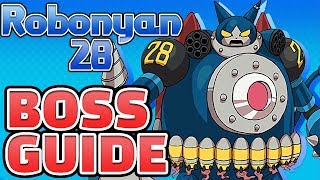 Yo-kai Watch Blasters — How to Beat Robonyan 28! ULTIMATE Boss Guide!