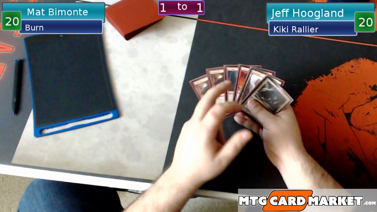 Magic: Kiki Rallier VS Burn - Modern - Jan 31st, 2017