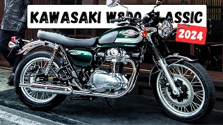 2024 Kawasaki W800 | A True Masterpiece That Combines the Best Elements of The Past