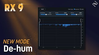 RX 9 De-hum: Instantly Remove Hum and Background Noise from Audio