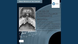 Hymn to St Cecilia, Op. 27: II. I Cannot Grow