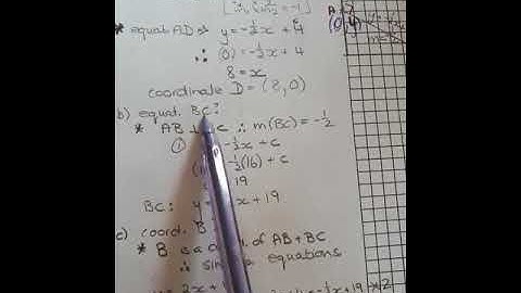 Apply coordinate geometry to quadrilaterals Part 2
