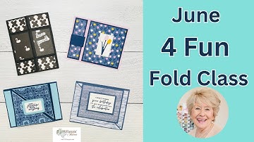Fun Fold Cards Vol 6 | Make These 4 New Card Designs