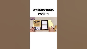 Scrapbook Tutorial #crafterparul #diy #artandcraft #art #trending #craft #shorts #viral #youtube