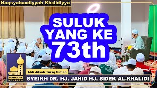 Suluk Yang Ke 73th Tareqat Naqsyabandiyya Al-Kholidiyyah