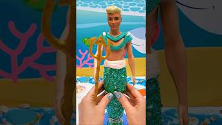 How Ken Met Mermaid 🧜‍♀️💍 DIY Underwater Wedding Outfits for Dolls
