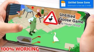 Play Untitled Goose Game in Mobile Android | Best Games Like Untitled Goose Game for Android