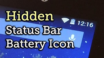 Unlock the Hidden Battery Percentage Status Bar Icon in Android 4.4 KitKat - Nexus 7 [How-To]