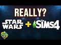 I Didn't Want Star Wars in The Sims 4 😳 - Journey to Batuu Game Pack
