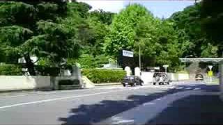 Walking past NEX Sign - Yokosuka Base