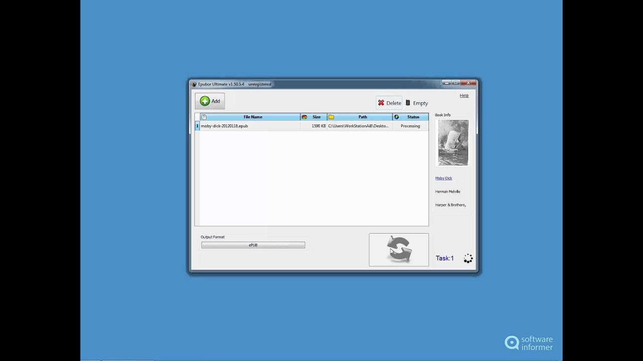 Epubor eBook Converter Ultimate quick demo YouTube