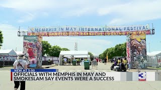 Officials with Memphis in May and SmokeSlam say events were a success