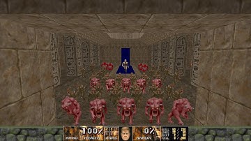 Doom 2: Scythe 2 MAP08 - Graverobbers (Ultra-Violence 100%)