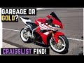 Buying Used Honda CBR600RR on Craigslist: First Ride, Impressions, Walk Around Two Brothers
