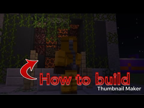 How to build the portal to the upside down in Minecraft