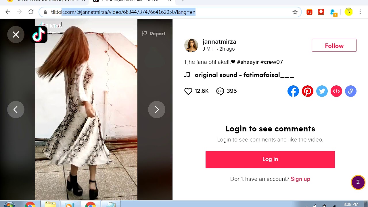 download tiktok videos on pc