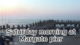 Saturday morning at Margate pier