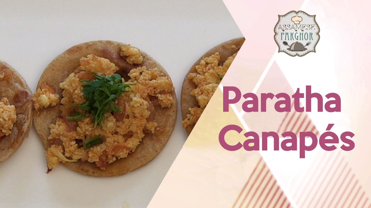 Paratha Canapés by Gitika | Diwali Recipes | Assamese Pakghor | India Food Network